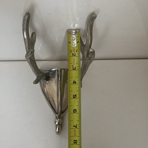 Cast Aluminum Antler Trophy Wall Hook - Picture 10 of 12
